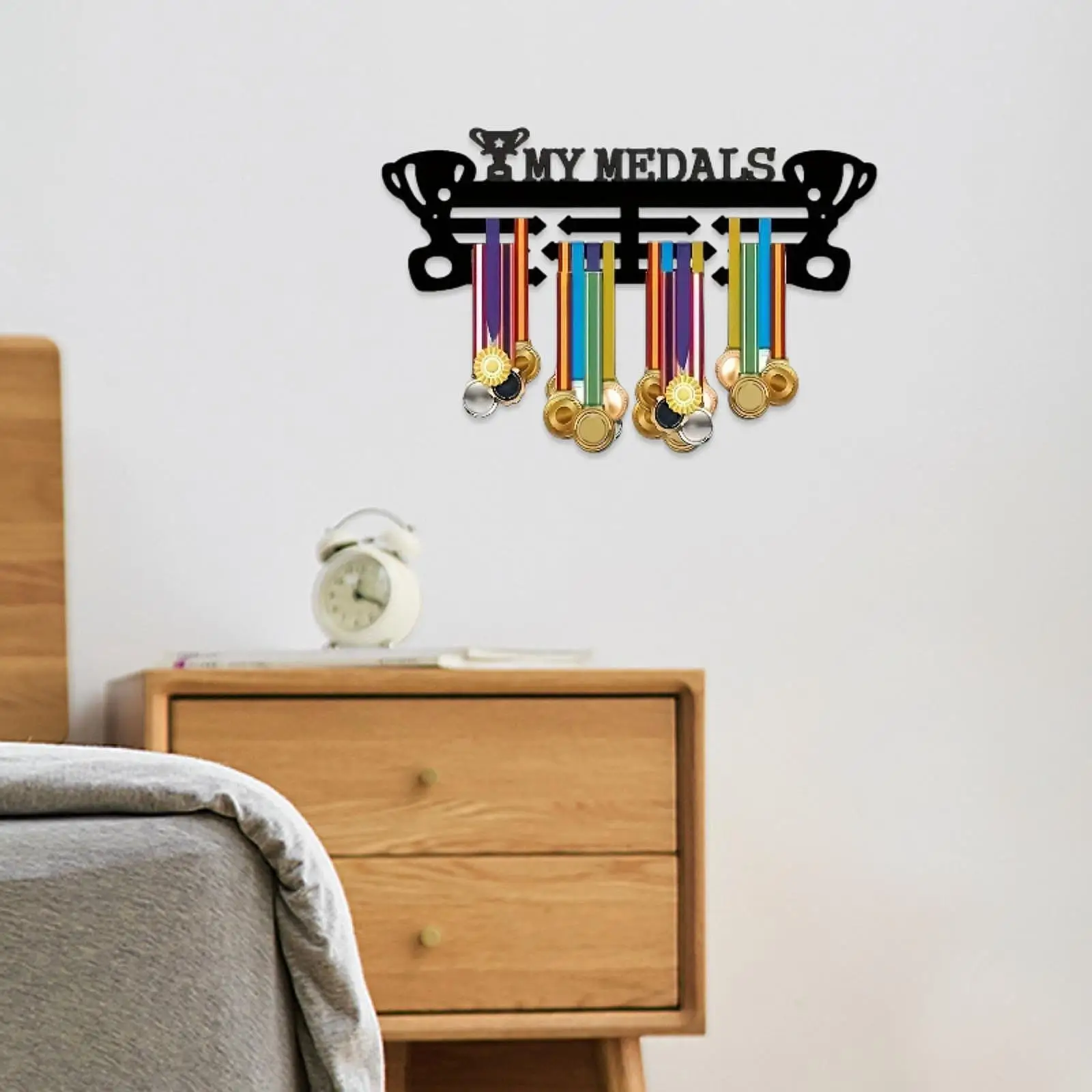 

Medal Hanger Display Sports Medal Holder for Running Gymnastics Athletes