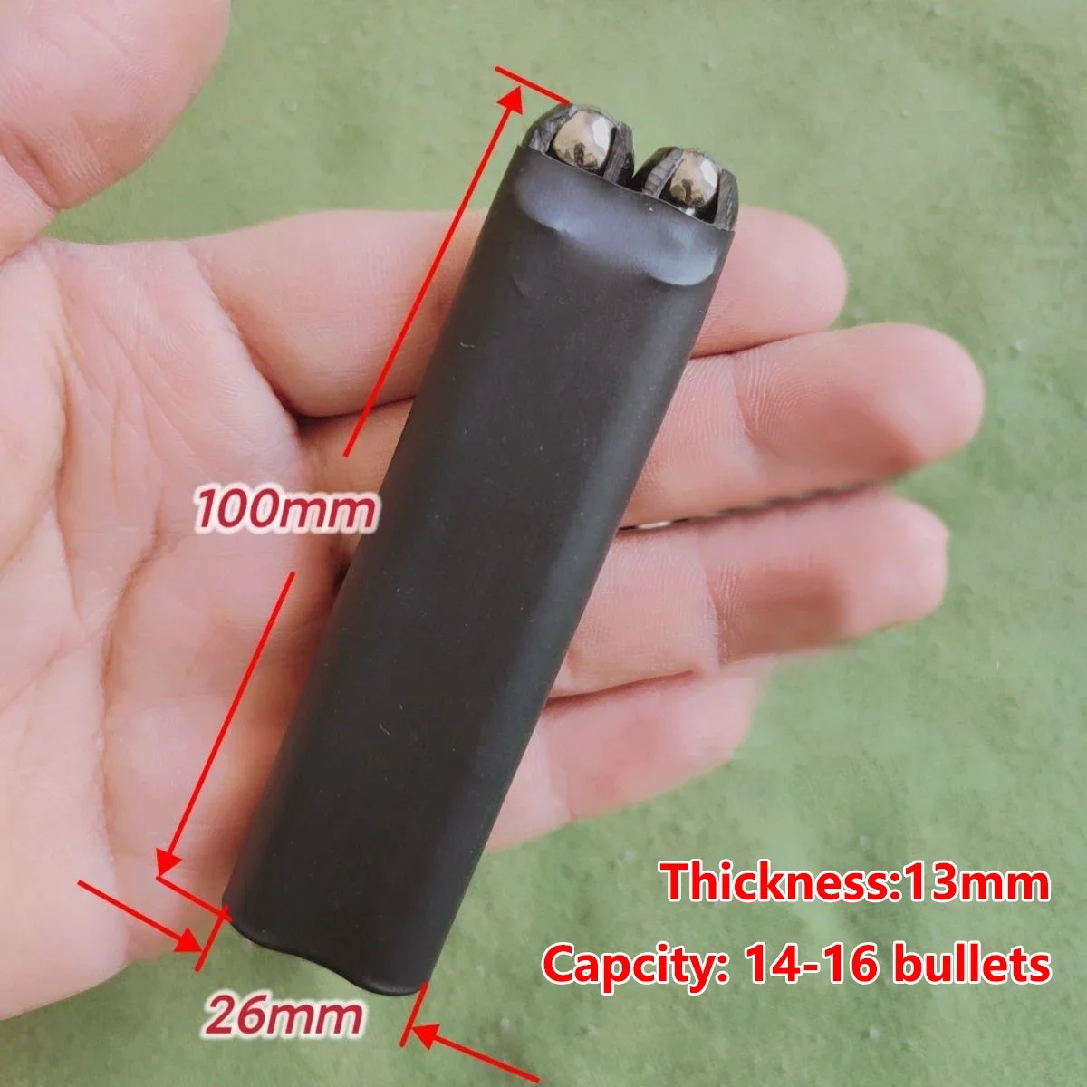 Slingshot Bullets Storage Clip Edc Portable Extra Bullets Storage Box Slingshot Accessories Tools