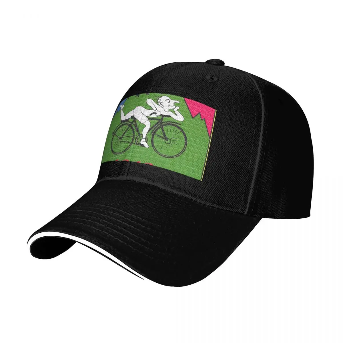 Lsd albert hofmann bicycle day Baseball Cap Cotton Twill Breathable Contrast Two Tone Brim Snapback Flat Bill