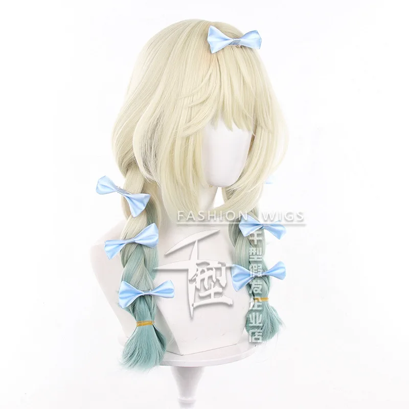 Ehre Yao Cosplay Perücken 60 cm Lange Party Ohr Hund Mädchen Prinzessin Perücke Frauen Hitzebeständige Synthetische Haar Simulierte Kopfhaut + perücke Kappe