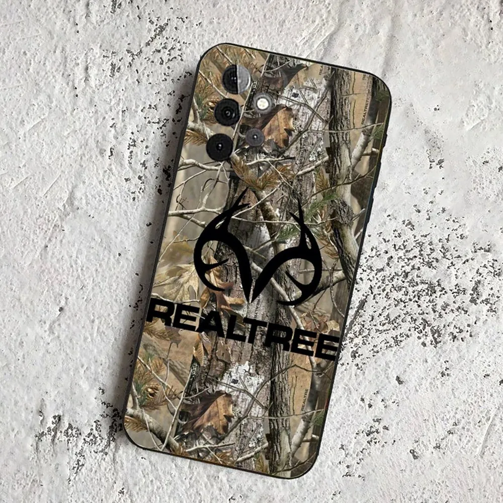 Deer Hunting Camo   Phone Case For Samsung Galaxy A13,21s,22,31,32,52,53,71,80,91 Soft Black Cover