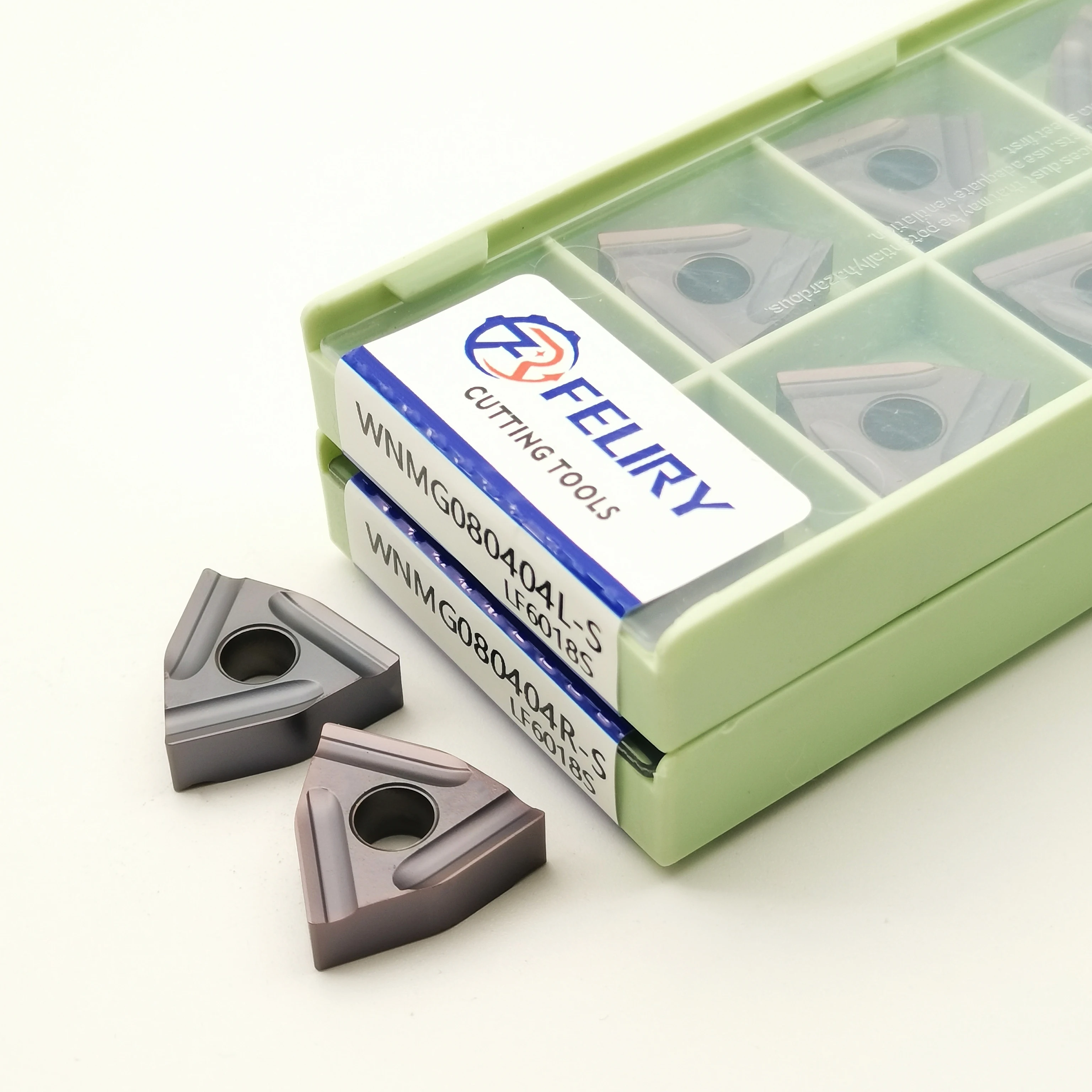 WNMG080404R WNMG080404L WNMG080408R WNMG080408L-S LF6018S قاطع سبائك الصلب عالي الجودة يمكن معالج الفولاذ المقاوم للصدأ WNMG #6