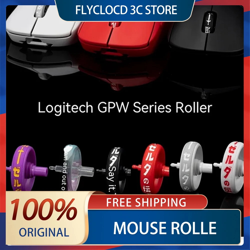 Mouse Roller For Logitech G Pro Wireless X Superlight 2 Scroll Wheel Repair Tool Rubber Ring Roll Collar Replacement Pulley Mice