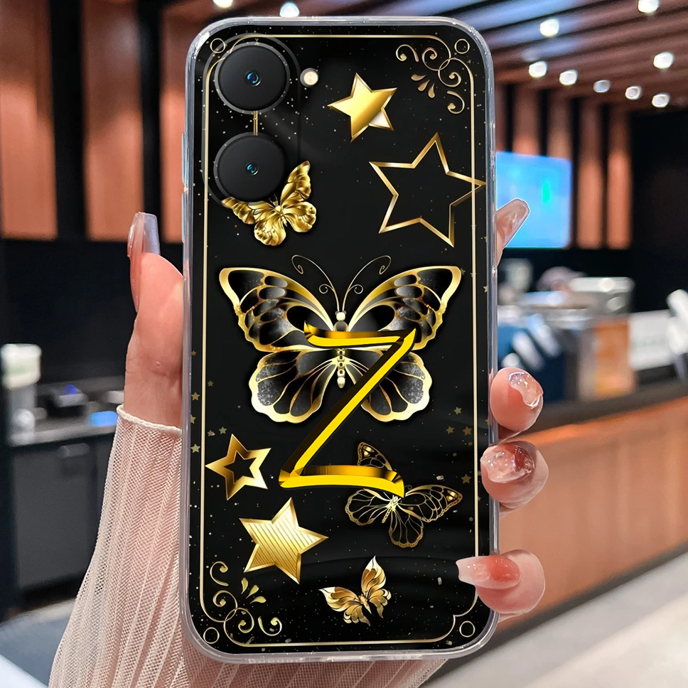 ل Vivo Y03 Y03T Y04 4G جراب هاتف الحب القلب رسائل لينة بولي يوريثان سيليكون شفاف الوفير ل Vivo Y 03 Y 04 خفيفة الوزن Funda #3