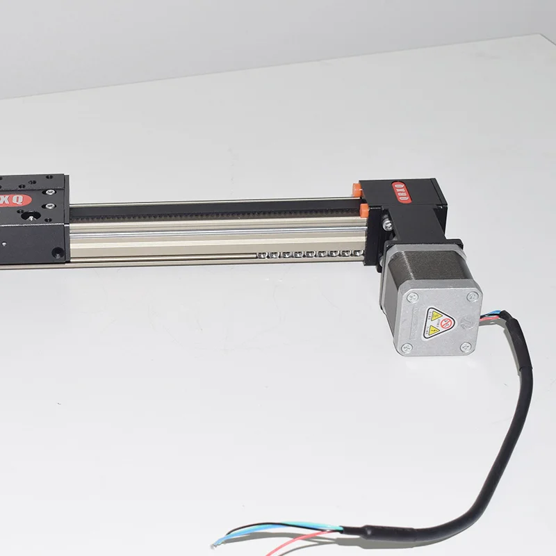 รางเลื่อนเชิงเส้น QRXQ RXP30 พร้อมมอเตอร์สเต็ปเปอร์ Nema 23 ความเร็ว 1500 มม./วินาที รางเลื่อนมอเตอร์ ชิ้นส่วนเครื่องพิมพ์ 3 มิติ พร้อมลูกปืน