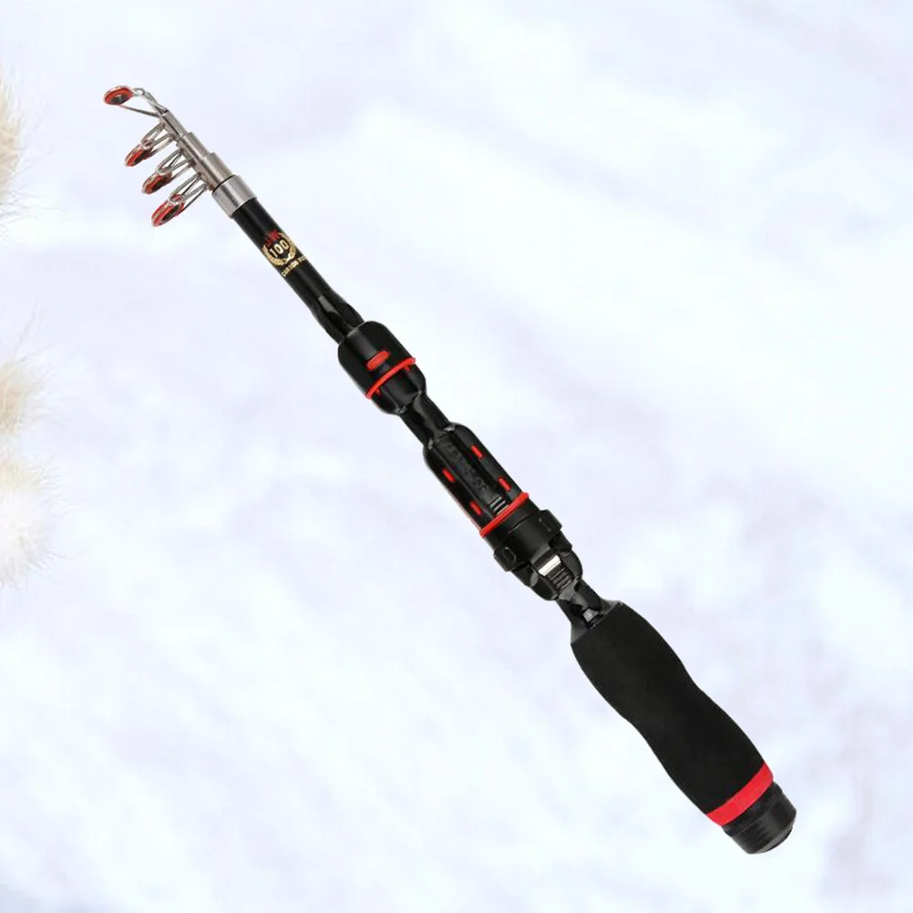 Fishing Rod for Lover Portable Accessory Suplies Telescoping Rods Folding Pole Pocket