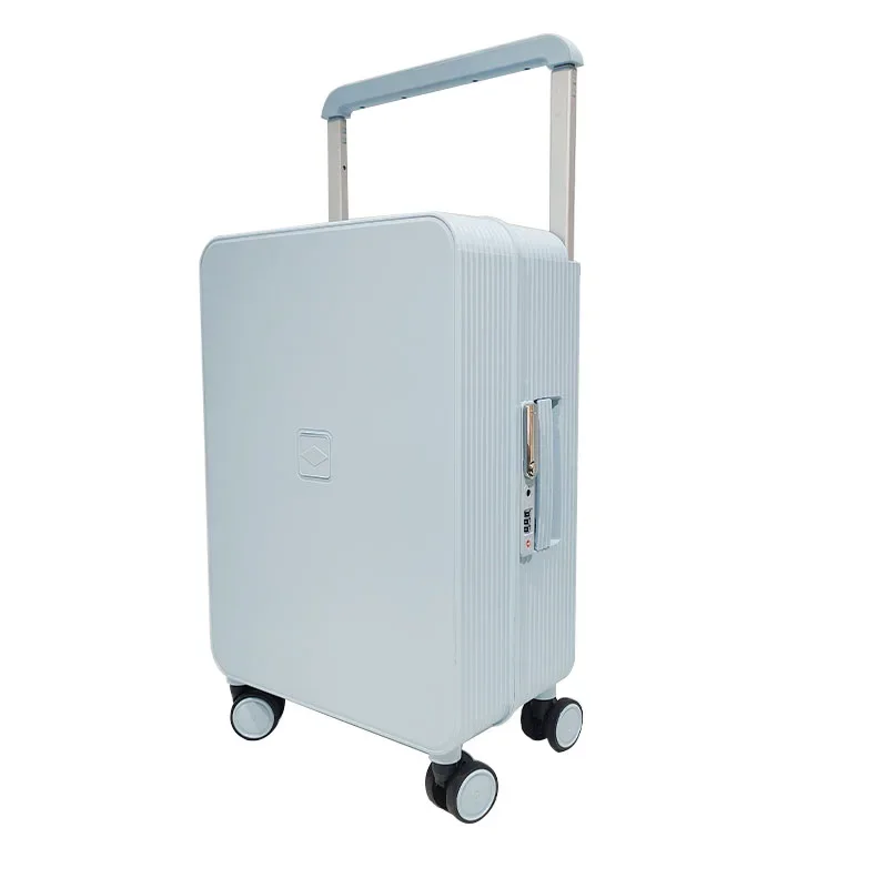 Fashion Wide Pull Rod Rolling Luggage Travel Suitcase Carry-on Trolley Case Large Capacity Trunk Password Box Universal Wheel