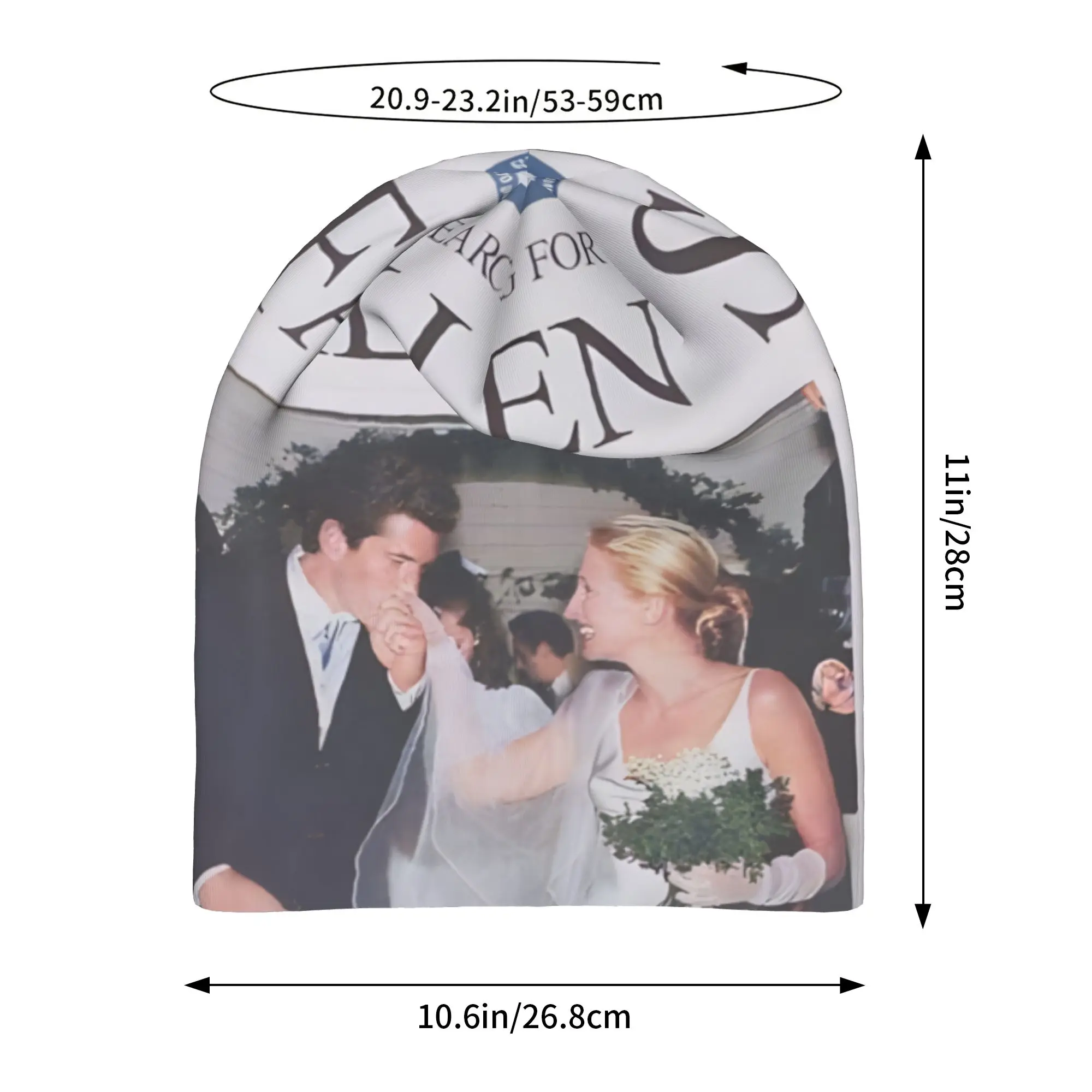 1 Piece Kennedy and Carolyn Bessette A Love Story Autumn Spring Hats Movie Thin Hat Bonnet Special Skullies Caps Earmuffs