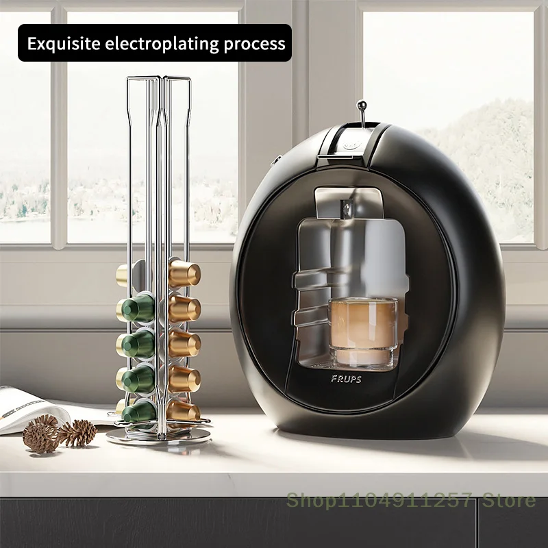 

Beautiful Capsule Carry by Ninyoon, Holds 40 OriginalLine Pods, Ideal for Nespresso Carousel