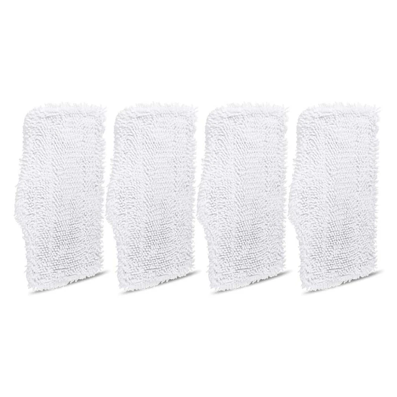 4PCS Replacement Washable Cleaning Pads Fits For Shark Steam & Spray Mop SK140 /SK115 /SK410 /SK435/SK460 /SS460WM