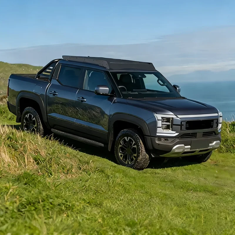 

BYD Shark 6 24+ Aluminum Alloy Roof Rack | Pickup Truck Cargo Low Cer | Custom Fit Roof Basket Shark 6 Accessories