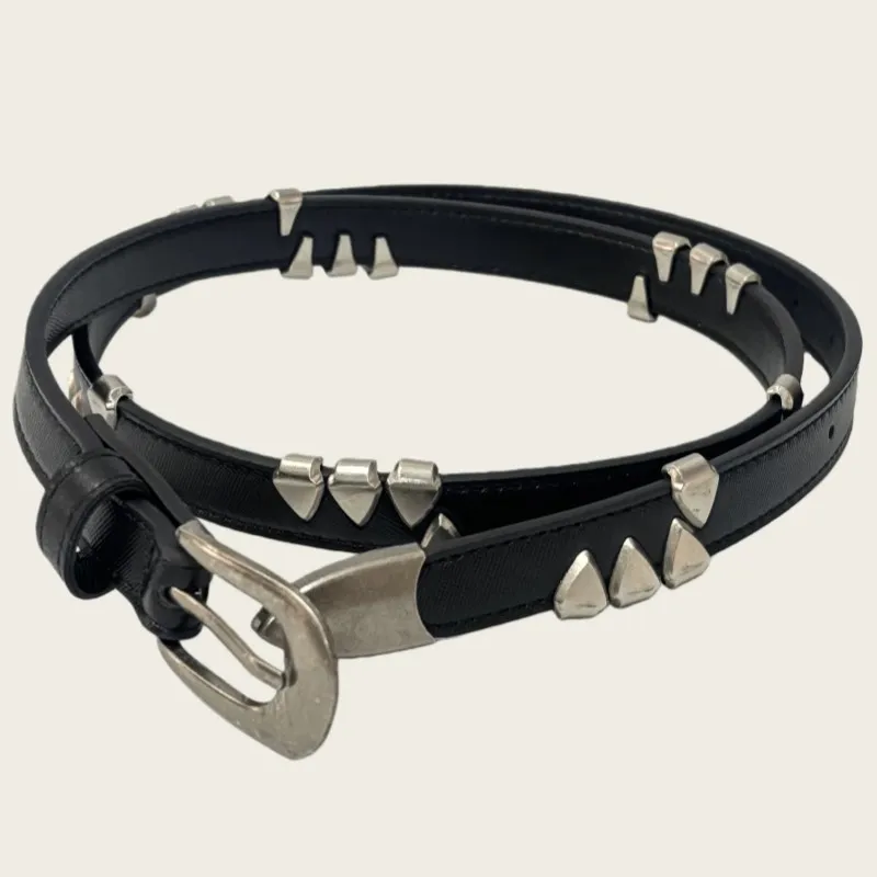 

Мужской и женский винтажный корсет из натуральной кожи с заклепками, женское пальто с поясом, платье с поясом, декор, пояс в стиле панк J1752