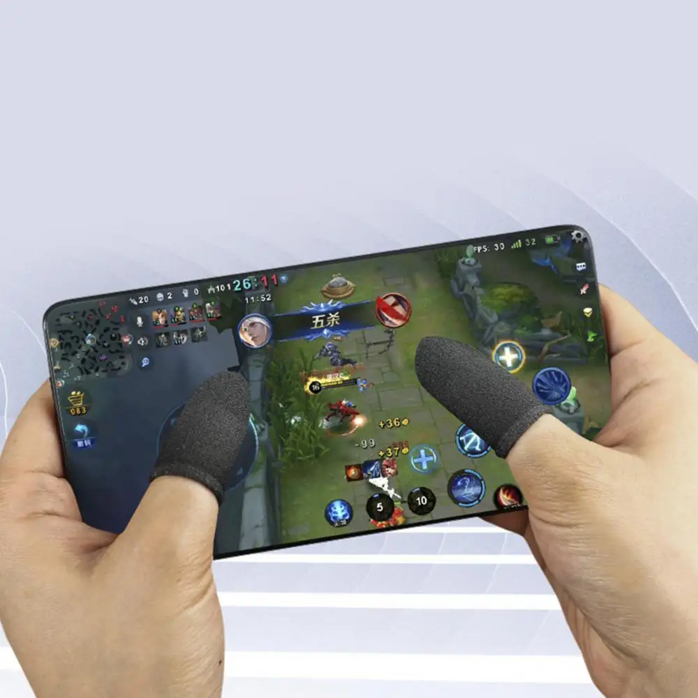 Telefone móvel para pubg dedo manga fingerstall pubg triger gatillos para celular pubg pubg joystick celular