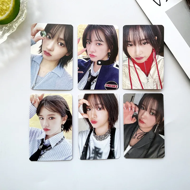 6Pcs/Set New KPOP Idol Album Photo Cards Self Made Card Postcards For Fans Collection Gifts