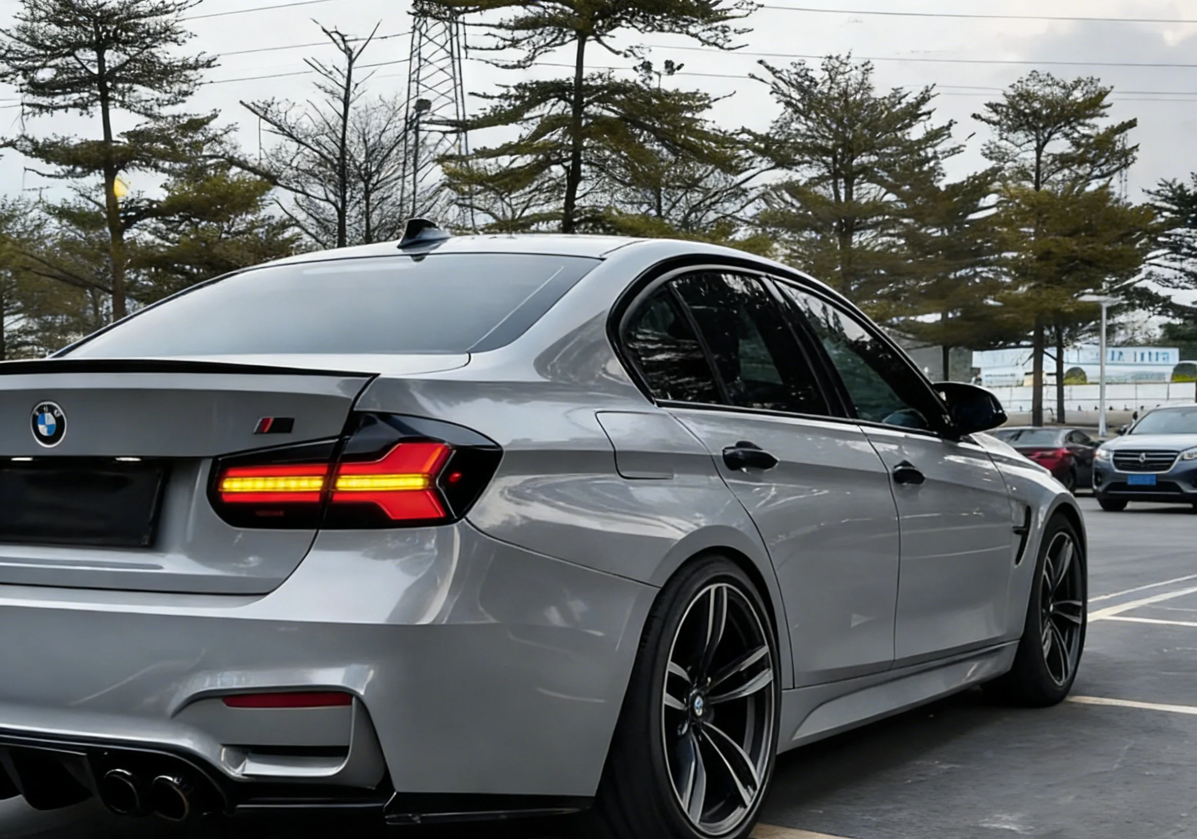 LED Tail Light for BMW 3 Series F30 F35 2013-2018 Upgrade X5 style DRL Dynamic Taillamp Auto Accessories