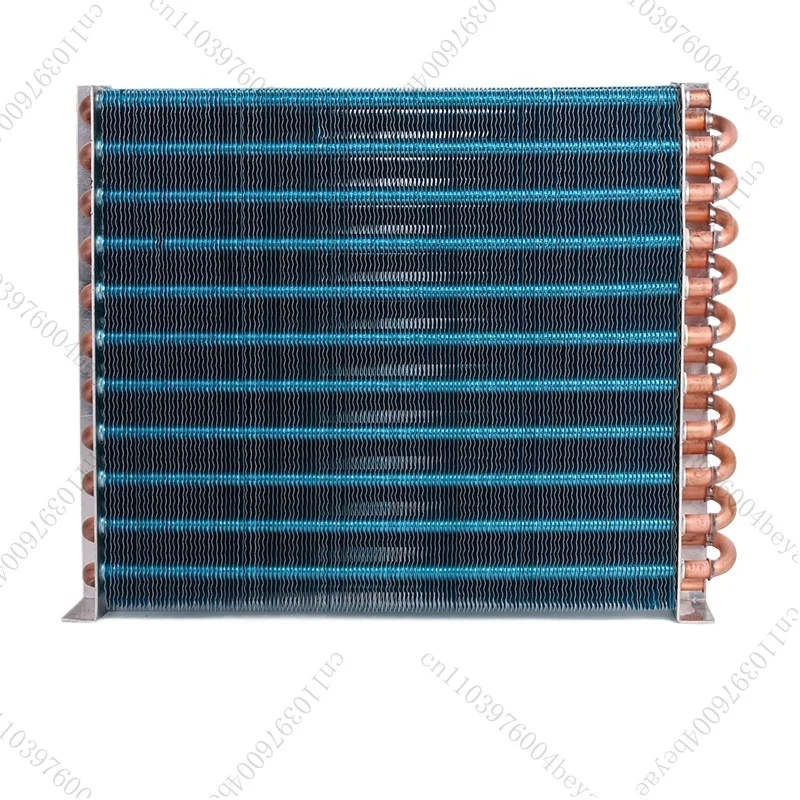 Refrigerator condensers, small radiators, evaporators, freezers, air-cooled water-cooled ice makers