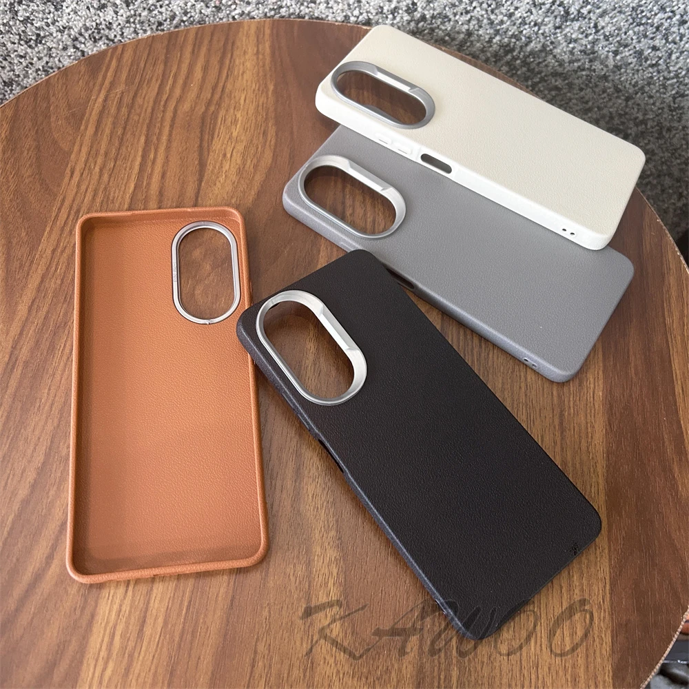 A38 A17 A17K Case Leather Skin Soft TPU Slim Cover For Oppo A58 A78 A60 A18 4G Reno 8T Shockproof Phone Funda Capa Coque