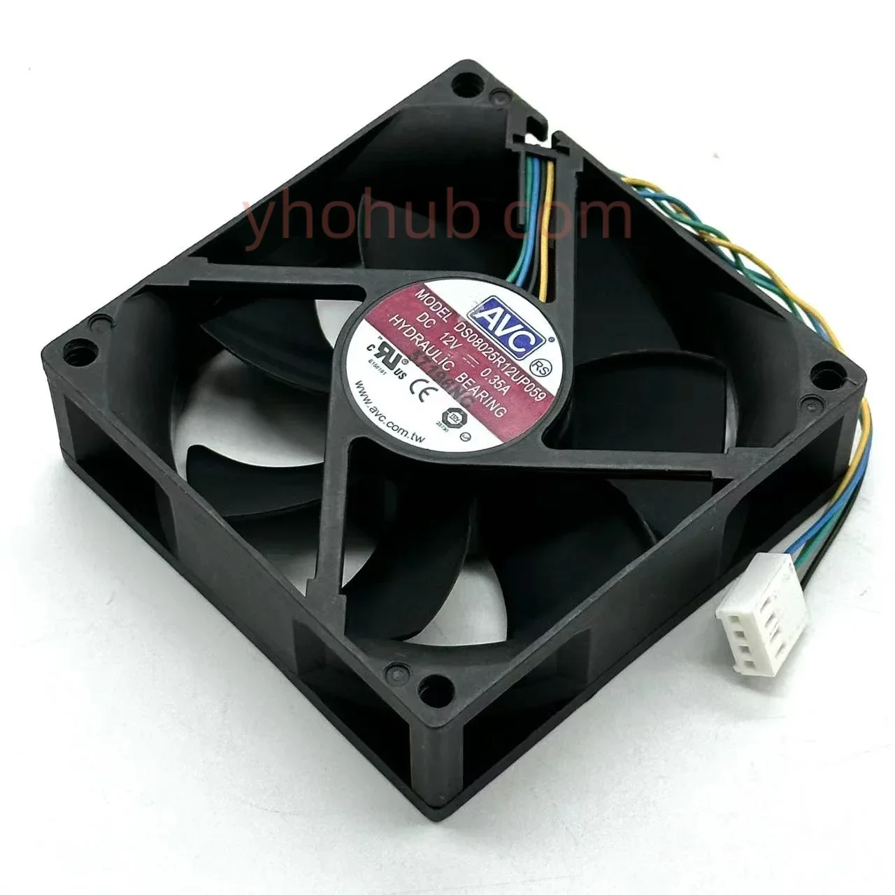 

AVC DS08025R12UP059 Вентилятор охлаждения сервера постоянного тока 12 В 0,35 А 80x80x25 мм 4-проводной