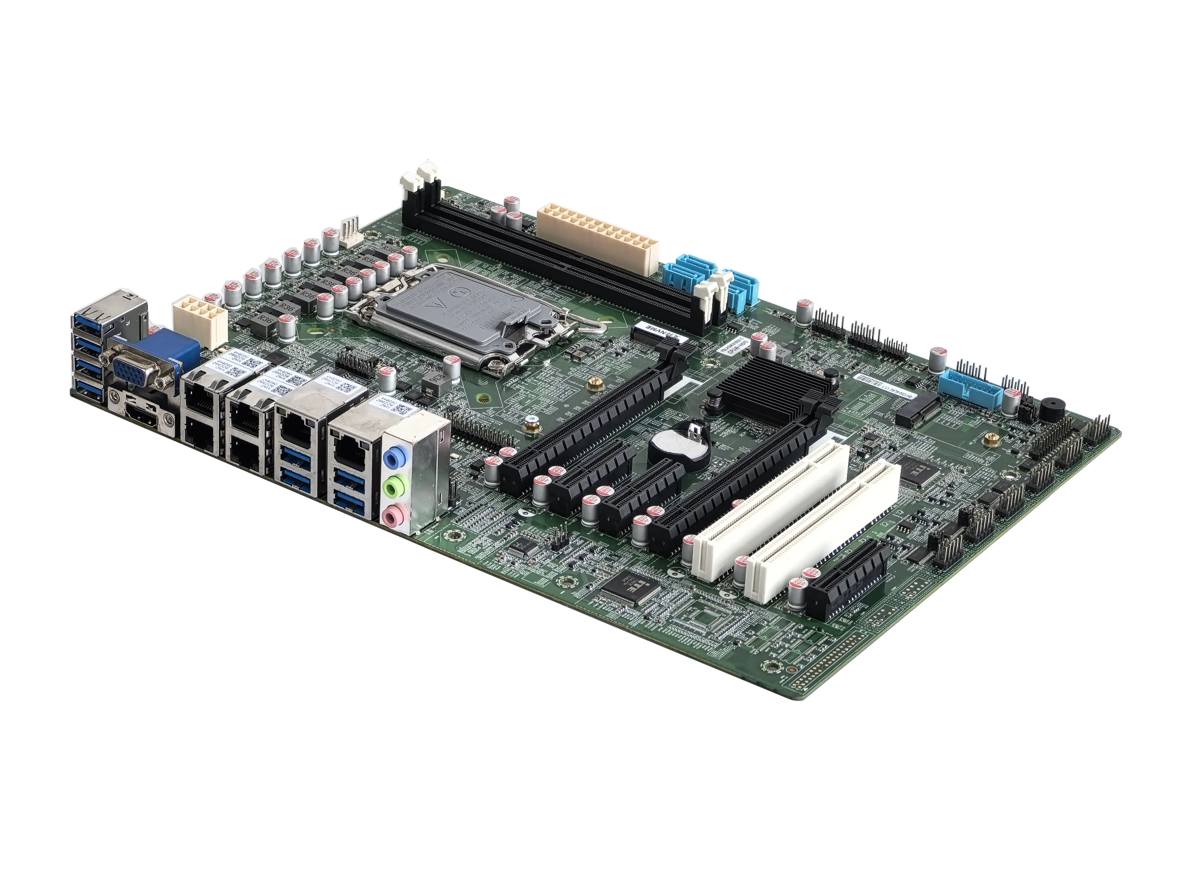 Manufacturer GK1200  Alder Lake i9-12900 Processor motherboard lga 1700 RJ45 Network Card 60Hz 4k Display support PCIE PCI