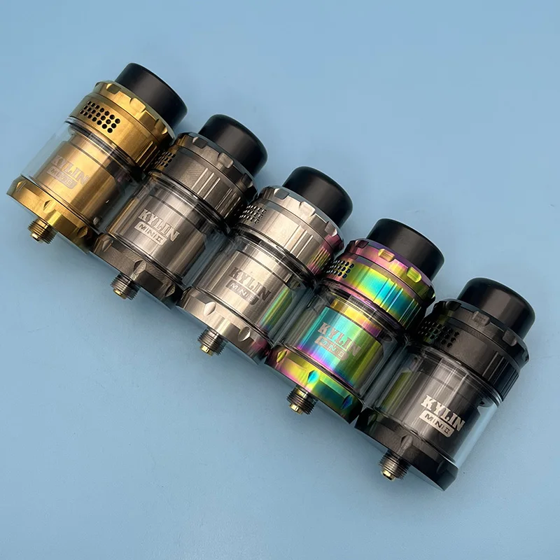 Kylin Mini V2 RTA Replaceable Tank 24.4mm 2ml/5ml Top Airflow Electronic Cigarettes Atomizer ,510 Thread Kylin RTA Tank