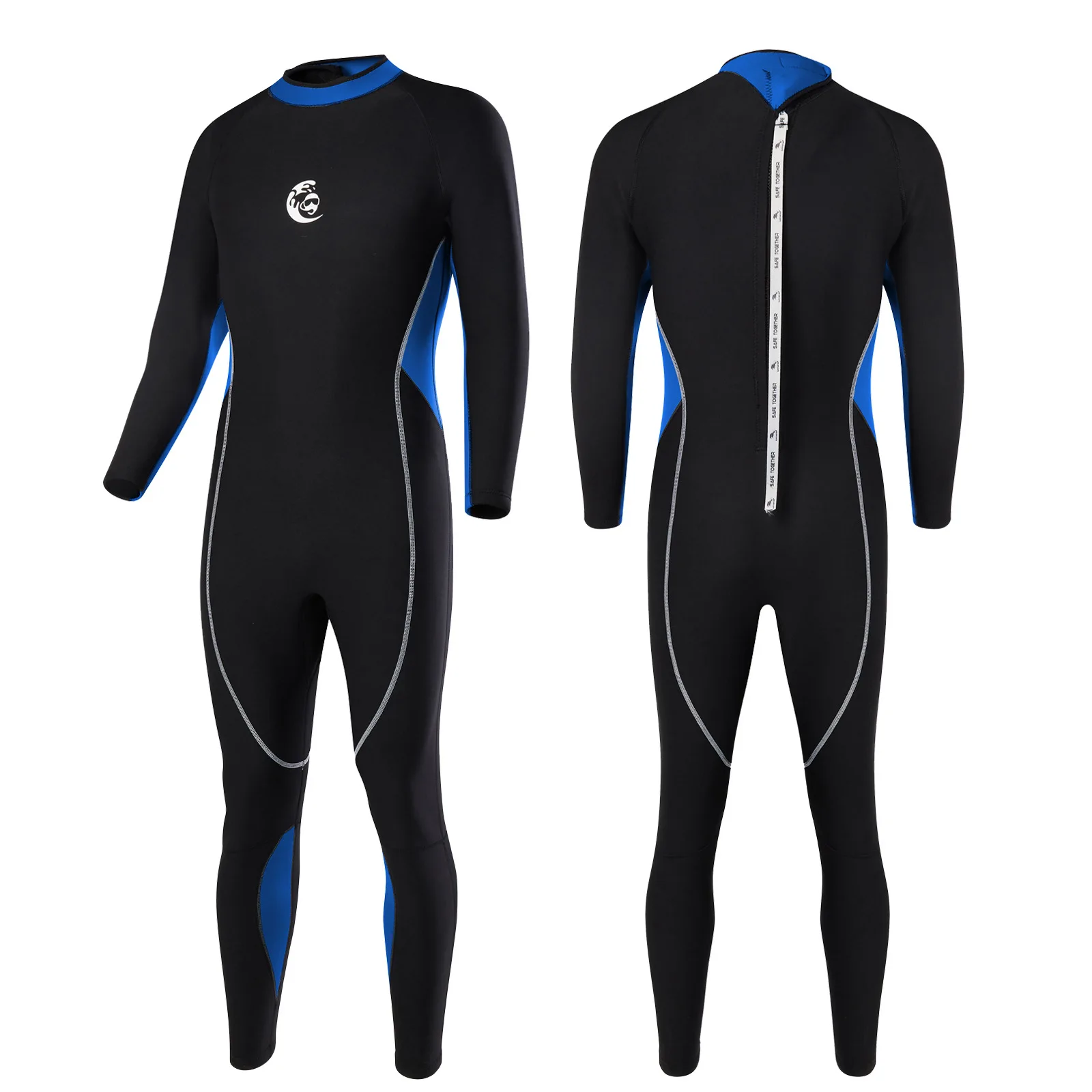 Men's  2MM Neoprene Wetsuit One-piece Surfing Swimwear  Keep Warm  And Cold Snorkeling Winter Diving Suit Outdoor Swimsuit