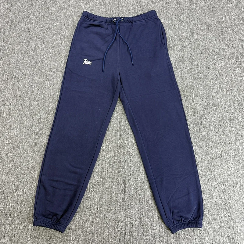 

High Quality PATTA Casual Sweatpants Brand Fashion Women Men Classic Style Black Blue Grey