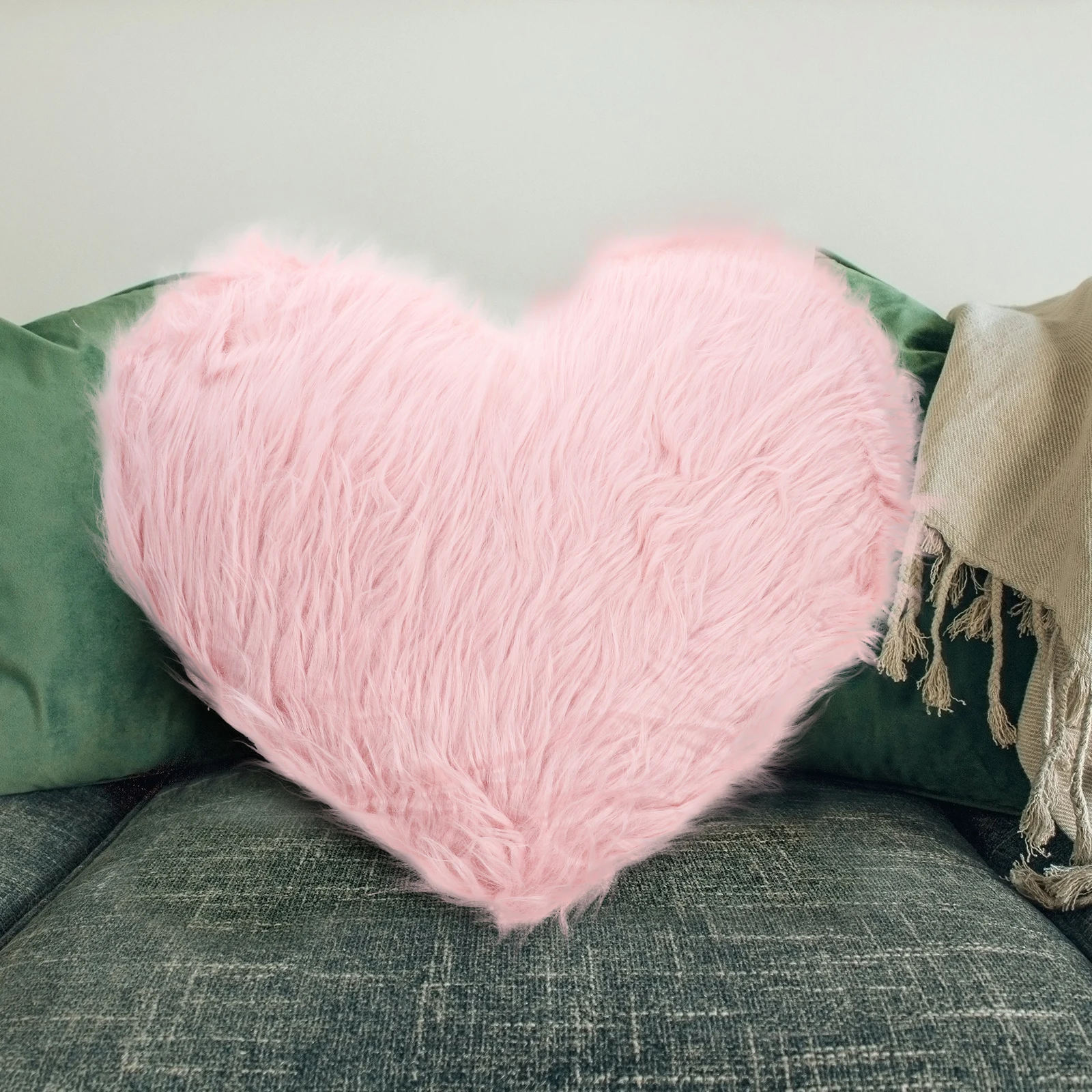 

Heart Shaped Pillow Sofa Cushion Valentine Gifts Decorative Couch Pillows Heart Seat Padding