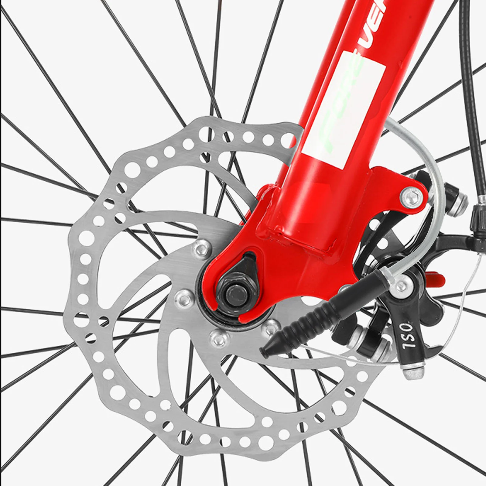 15Sets Noodle Boot Set High Hardness Aluminum Alloy Bike Brake Bend Tube Guide Compatible with Fixed Gear Bikes