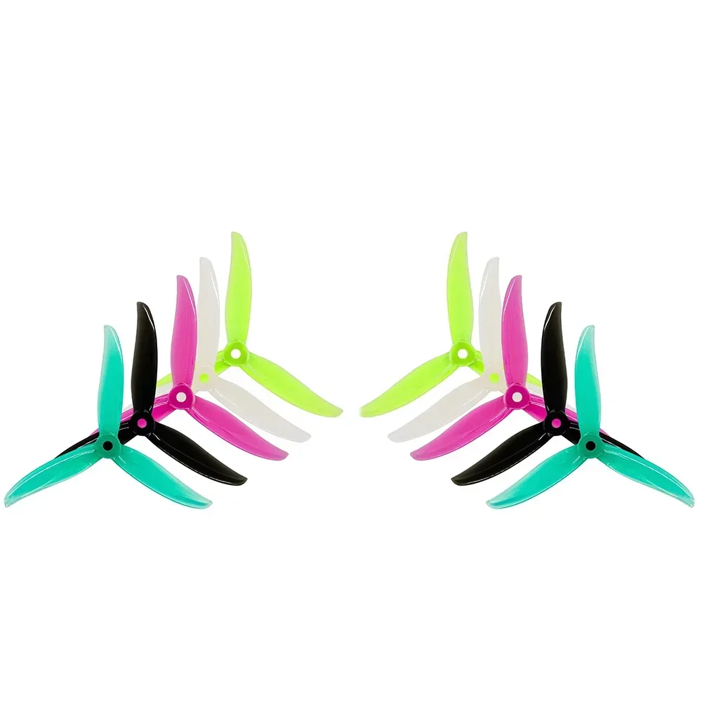 8 sztuk/4 pary śmigieł Gemfan SBANG 4934 4.9X3.4X3 3-łopatowych z tworzywa PC, śmigła CW CCW SBANG do dronów FPV Freestyle 5 cali, Juicy Sbang DIY