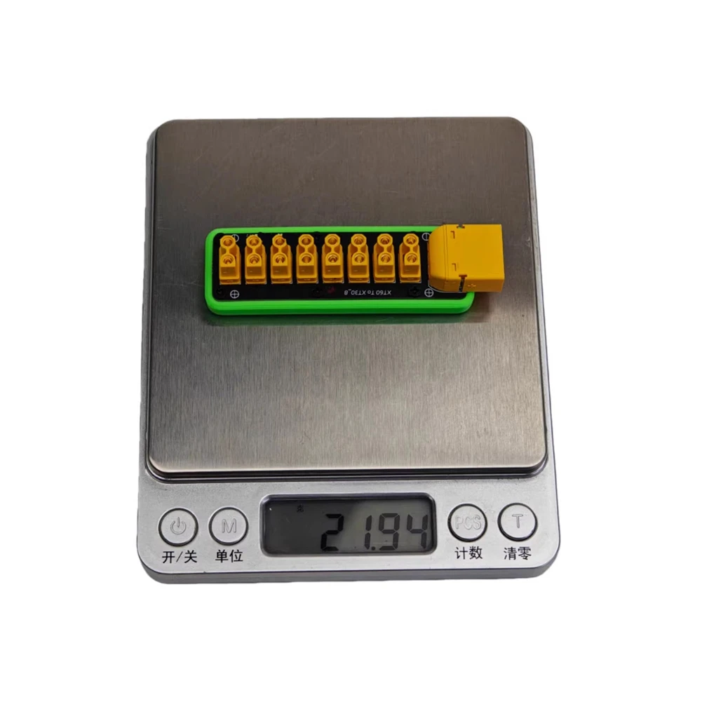 [A92Z!NEW】 XT30 PDB 100A XT60 To 8-Channel Power Distribution Board Max Load Current For RC Car/Boat Submarine With Base