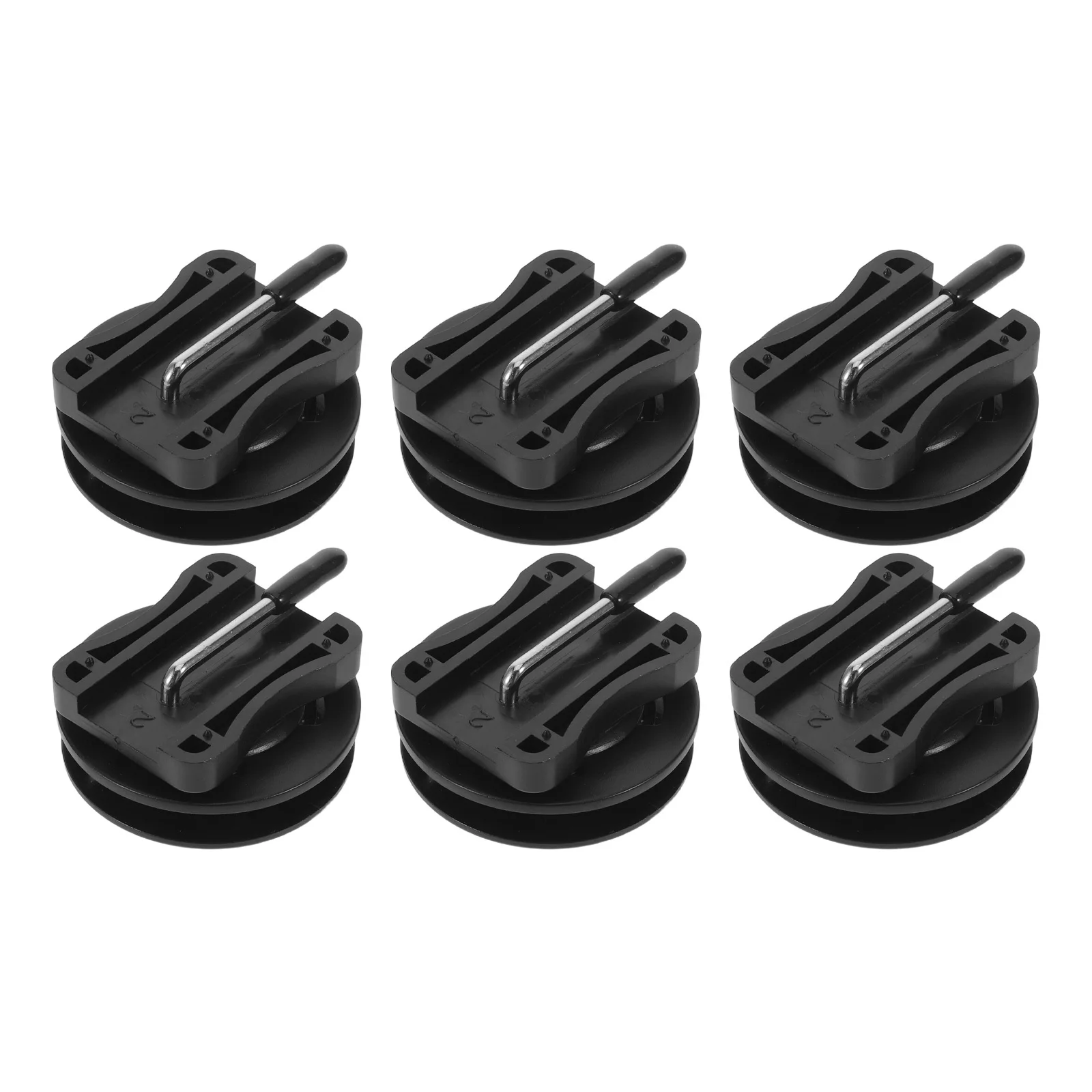 

6pcs Universal Car Floor Mat Clips Anti-Slip Retainers Plastic Fixing Fasteners For Automotive Interior Mats Floor Mat Retention