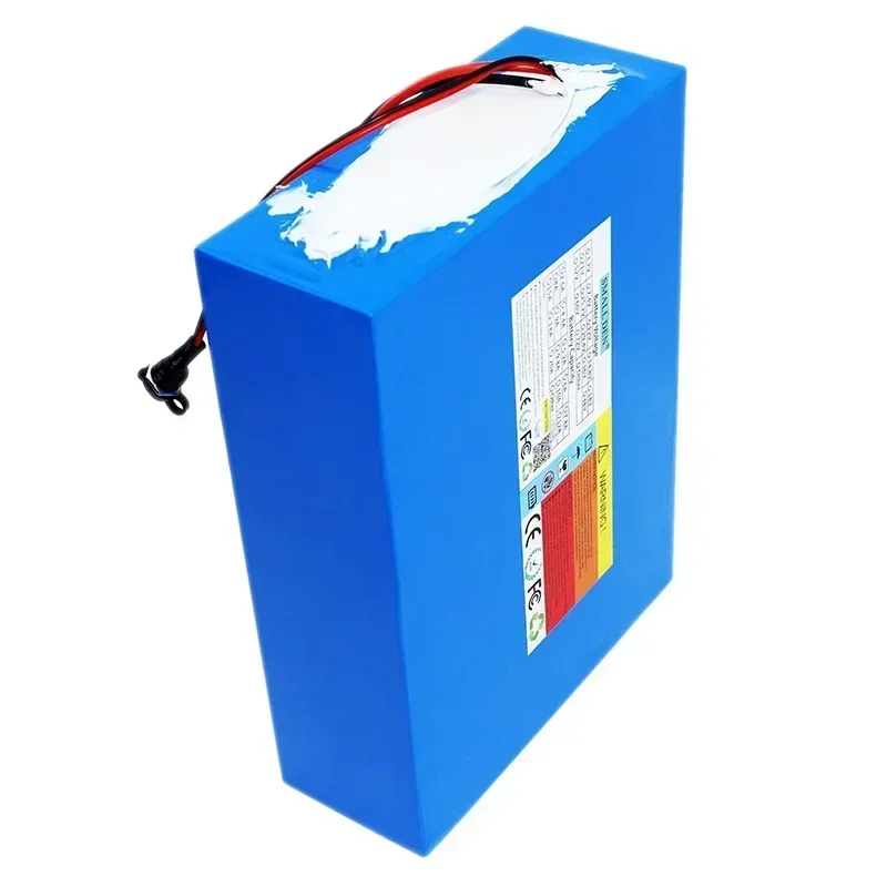 36V 40Ah 21700 10S8P Lithium Battery Pack 1500W Tool with 40A BMS Outdoor Backup Battery Electric Rechargeable Battery+Charger