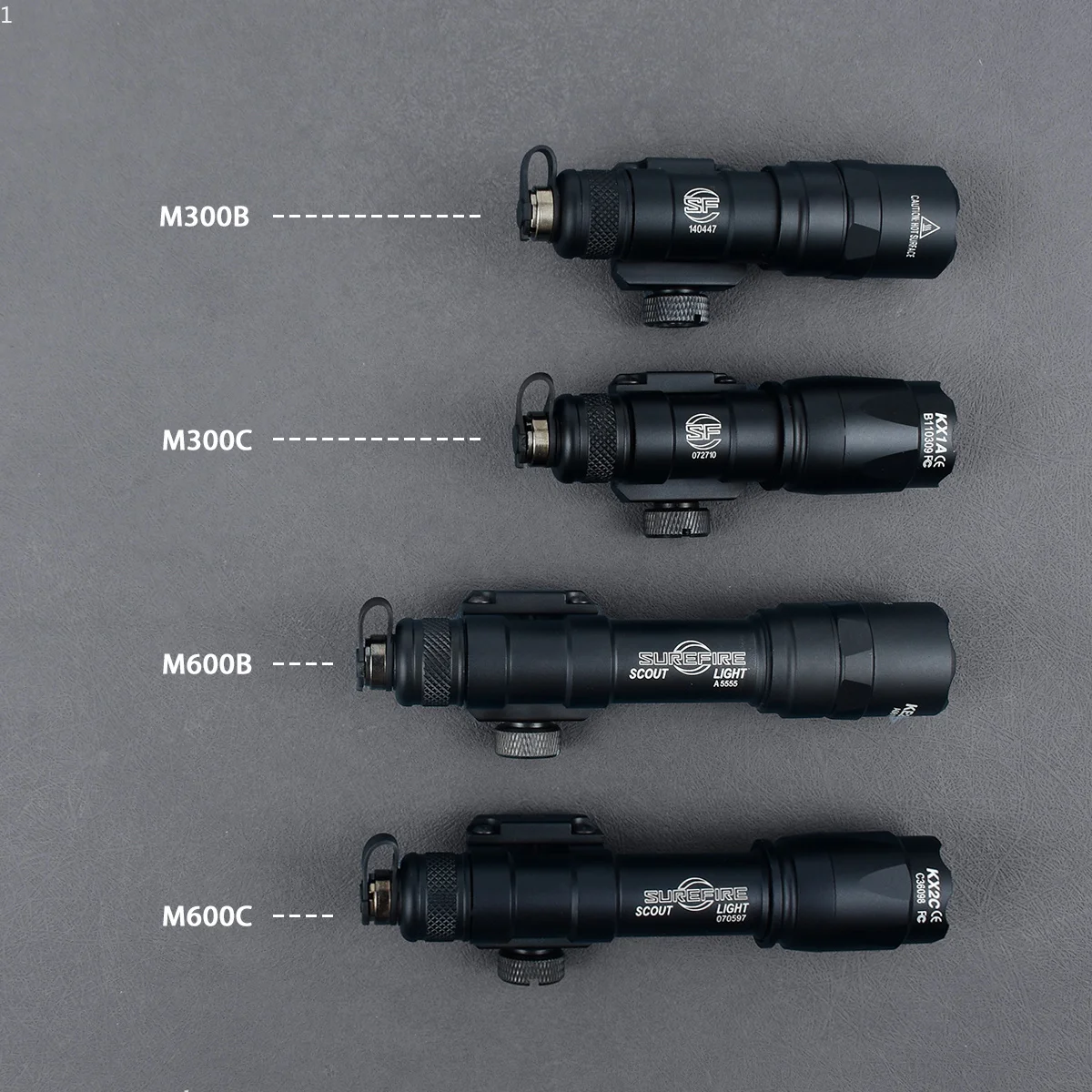 SUREFIRE M300 M600 with Offset Mount Flashlight Keymod MK Rail Light Side Metal Base M300B M300C M600B M600C Bracket Aluminum