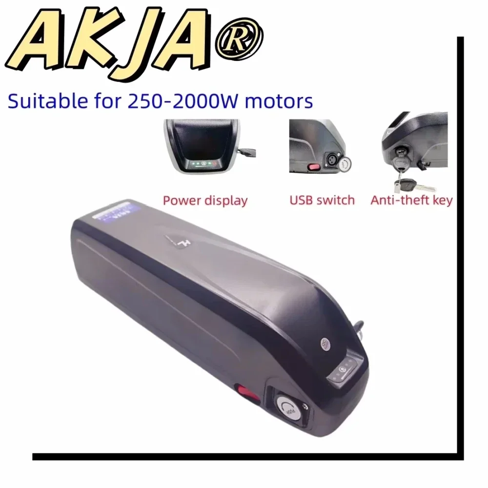 Air fast transportation 36V48V52V New Full Capacity Power 18650 Hailong Battery 25AH Lithium Battery Pack Suitable for 250-2000W