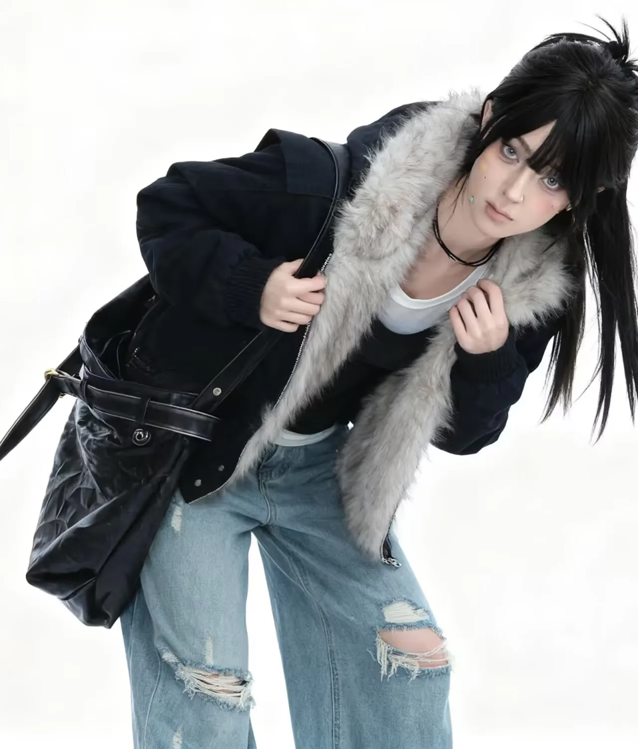 سترات باركاس للسيدات للشتاء من القطن الحيوي مبطنة بأزرار مكشكشة أنيقة حضرية وفريدة من نوعها وحديثة عالية الجودة وعصرية ومتينة