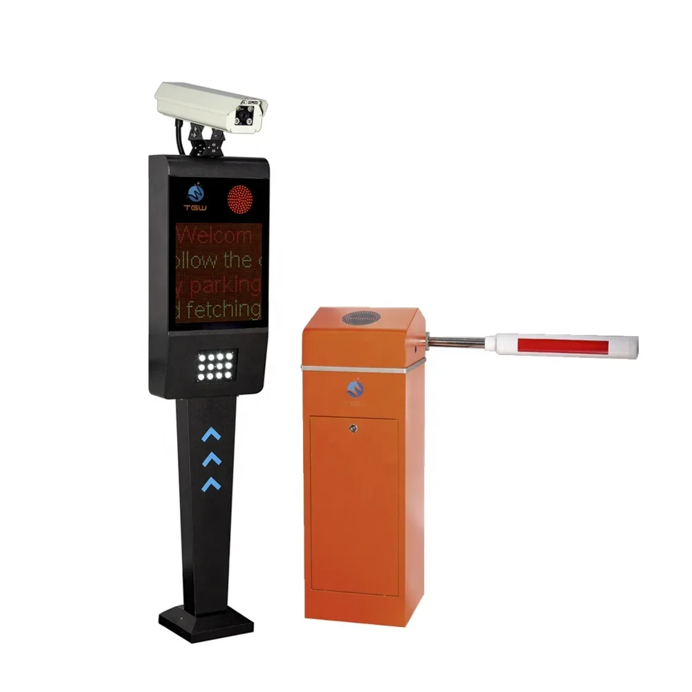 LPR/ ANPR Traffic Camara Vehicle License Plate Recognition Software with Automatic Gate Parking Barrier