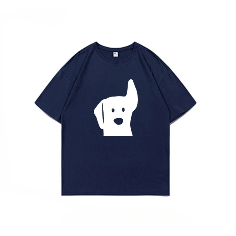 Short-sleeved T-shirt men's summer heavyweight pure cotton 260g half-sleeved bottoming shirt ins cute women's tops trendy y2k