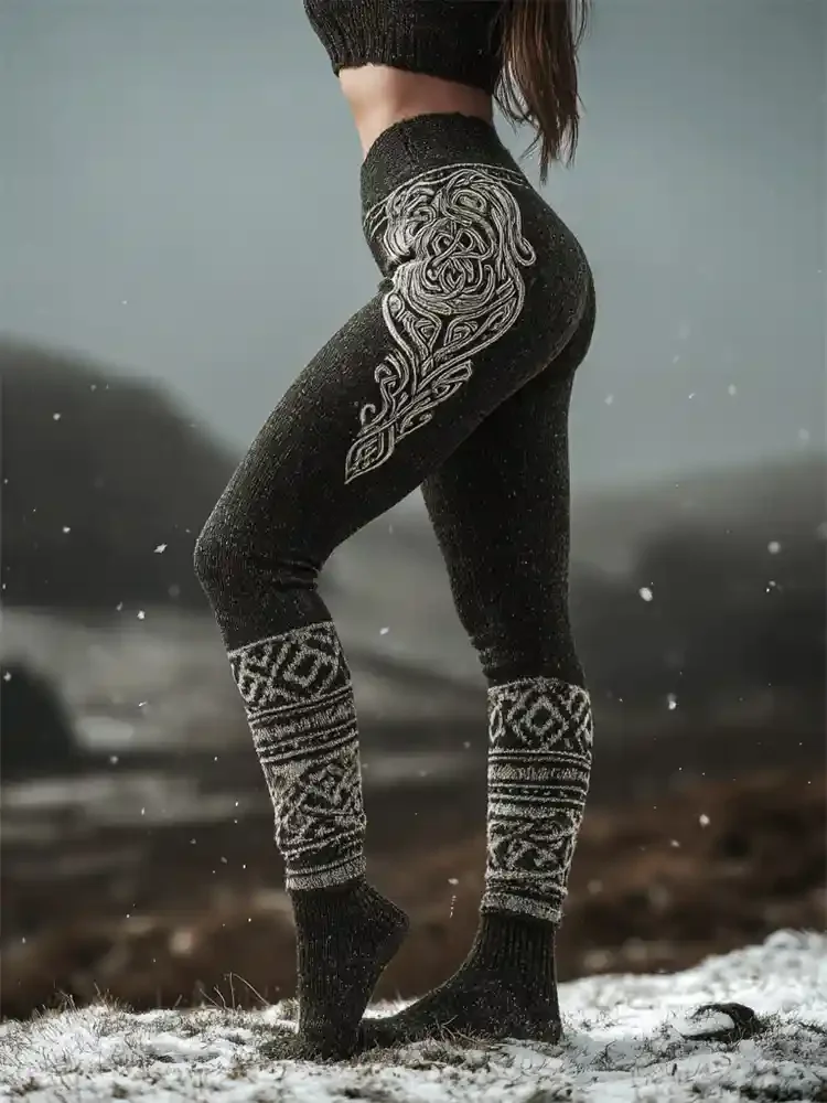 Geometric Figure Print Leggings Women Workout Fitness Sexy Legging Slim Pants High Waist Tights Comfortable Casual Sports Leggin