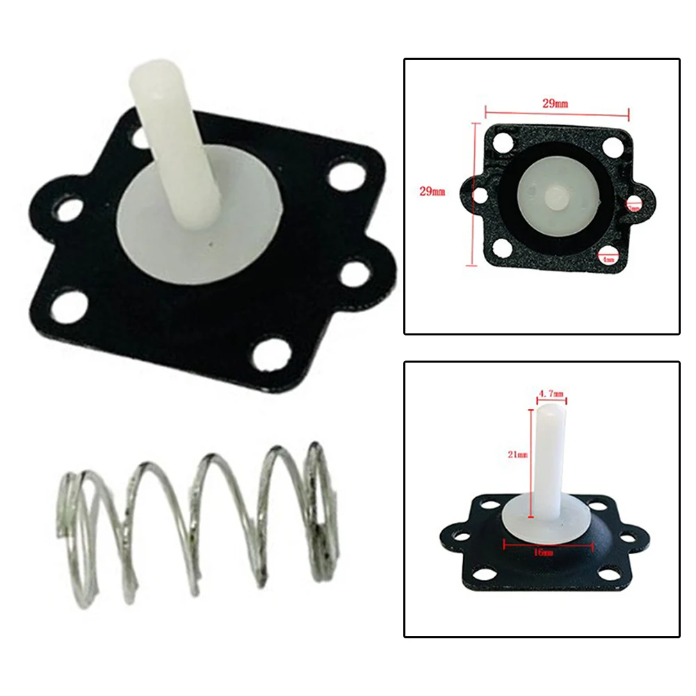 Carburetor Restoration Accelerator Pump Repair Kit Carburetor Pump Kit Enduring Material Improved Fuel Delivery