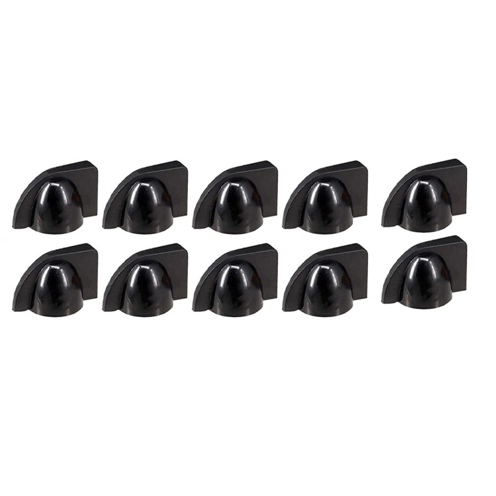 Guitar Pedal Guitar Effector Chicken Head Buttons Black Chicken Head Easy To Install 6mm Pots Shafts Practical