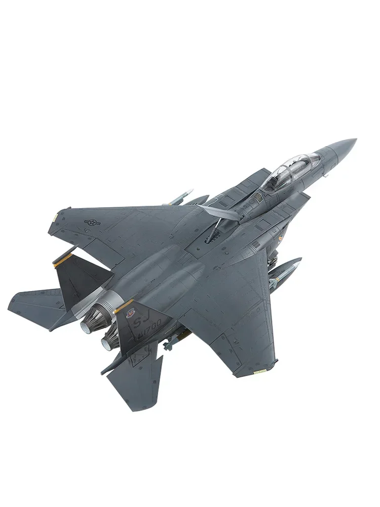 1/72 Academy Model 12550 US F-15E Kit de modelo de escala de aeronave de montagem de lutador moderno