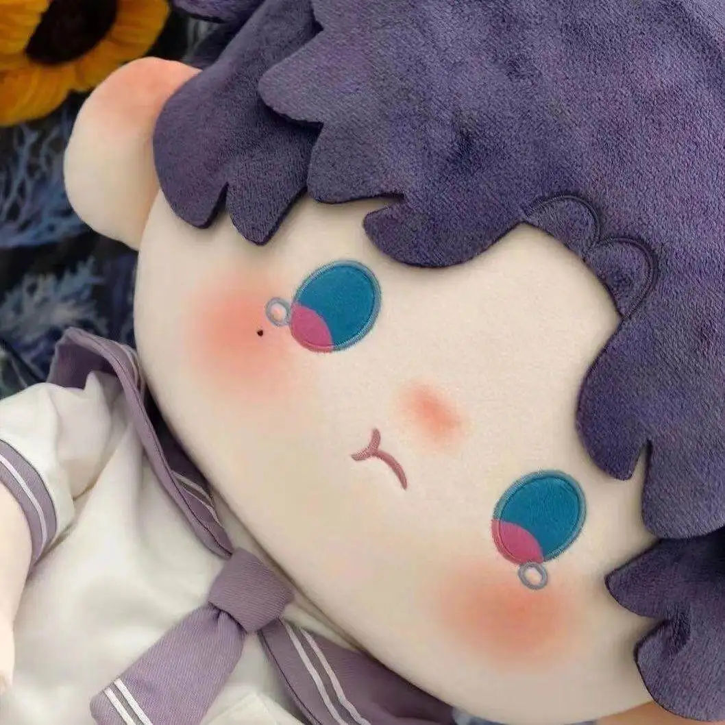 Stuffed 40cm Love and Deepspace Attribute Rafayel Cotton Doll Sit-up Cute Collectible Plush Puppet Gift for Children Adults