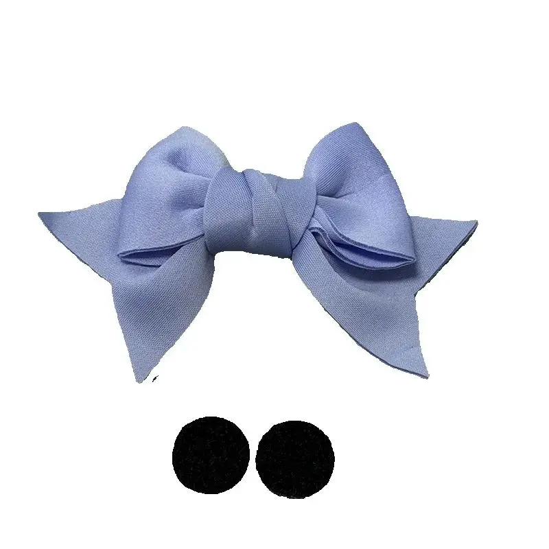 

Motorbike Helmet Bow Decor - 3D Sponge Quick Release Clip on Helmet Accessories for Scooter