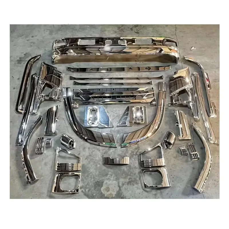 

STLFHigh Quality Japanese Truck Chrome Body Kits Spare Parts for Isuzu NPR 150 NQR 175 NMR 130 NLR 130 700P ELF ACROSS