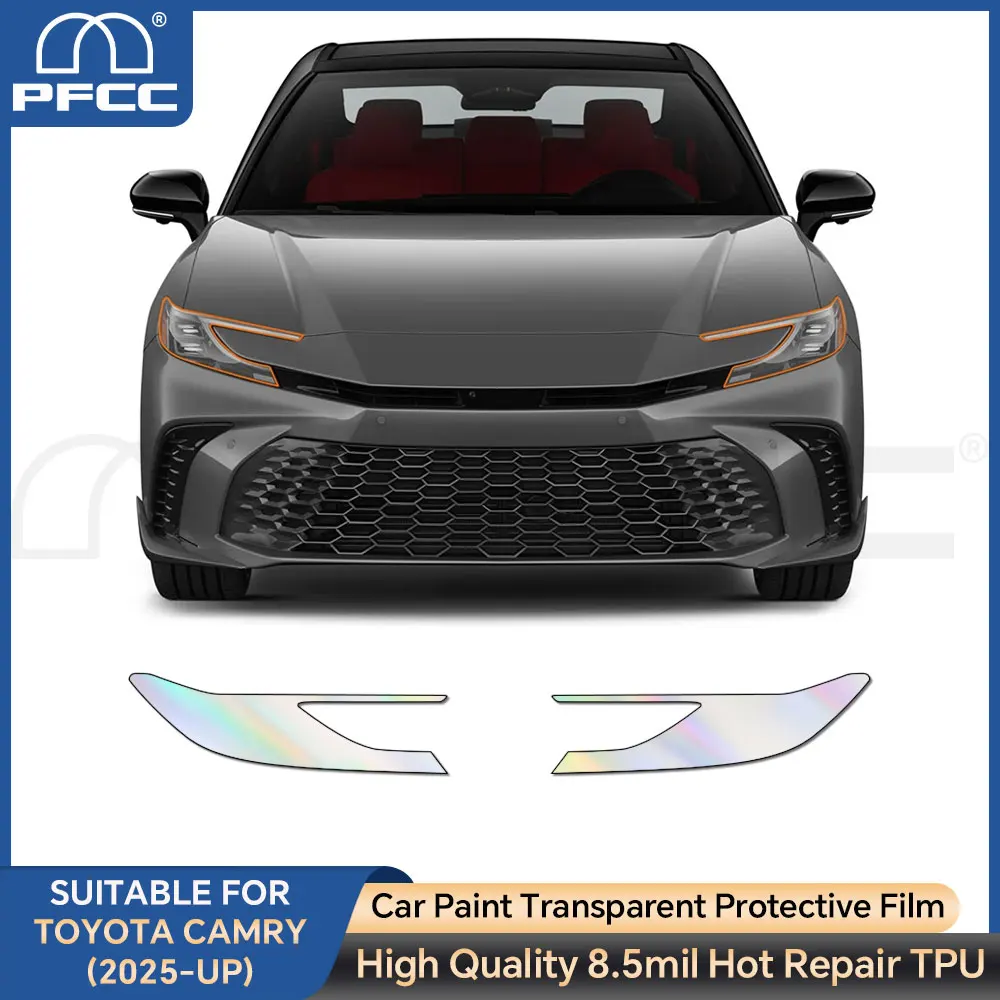 

For Toyota Camry 2025 Headlight Rearview Film TPU Protection Film Car Sticker Resistan Anti-scratch Clear Accessories Repair