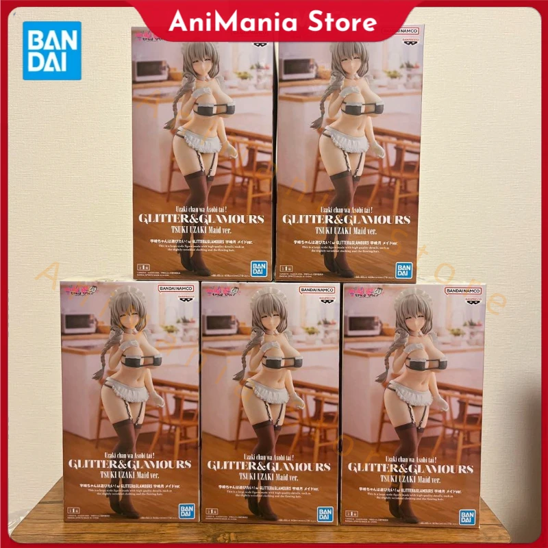 

Оригинальный BANPRESTO G&G Uzaki-chan wa Asobitai! Двойные Узаки Цуки ПВХ аниме фигурки экшн-фигурки модель игрушки подарок