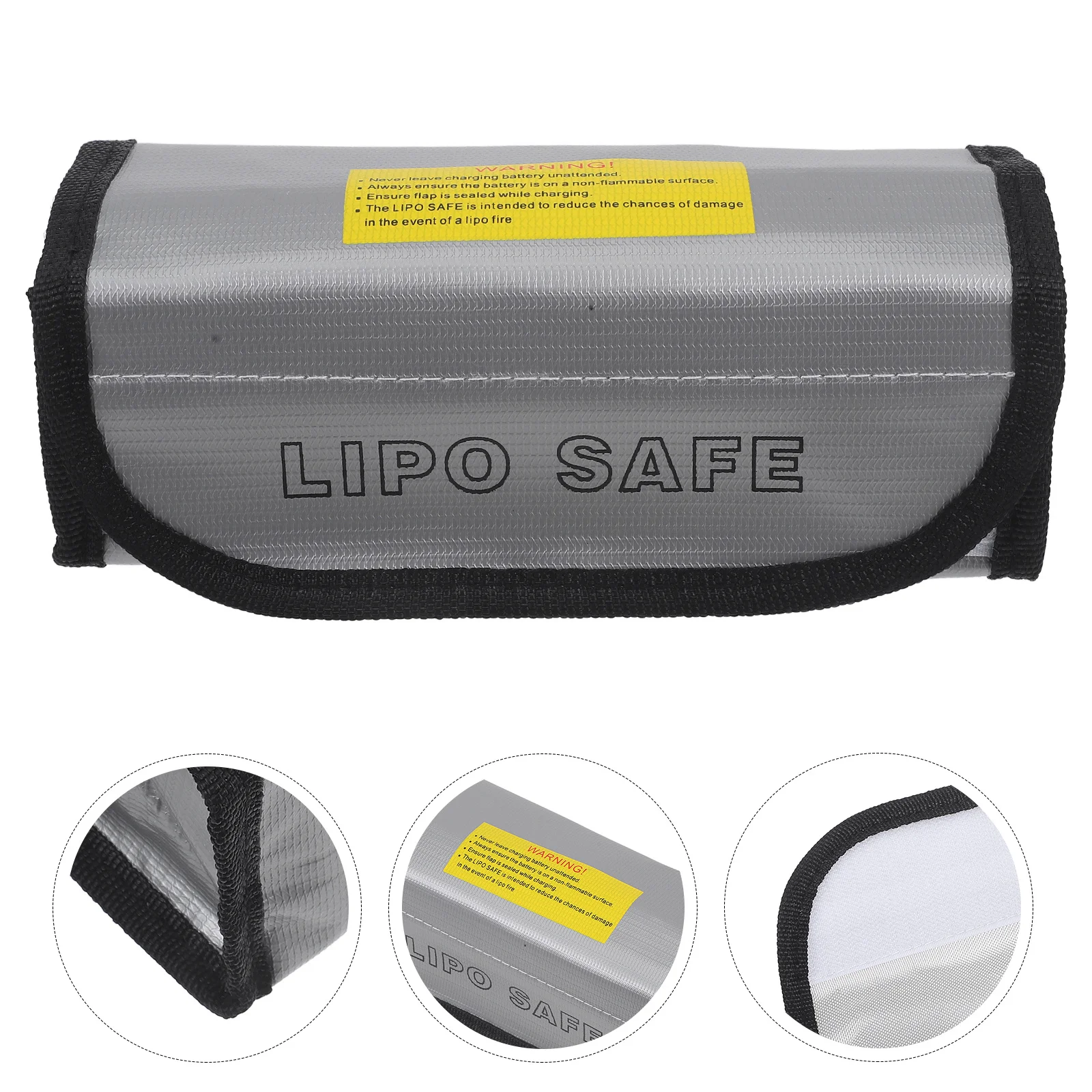 

Lipo Bag Fireproof Reusable Storage Holder For Lithium Batteries Portable Lightweight Aluminum Foil Pouch Safe