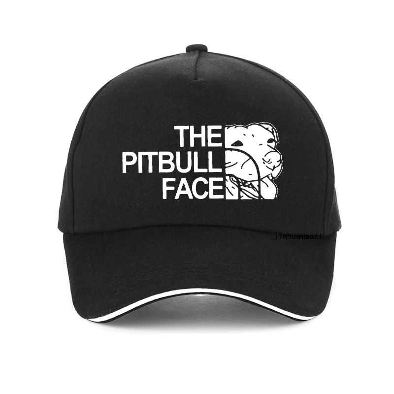 

The Pitbull Pit Bull Dog Men Gift Baseball Cap Funny Harajuku pop Hip Hop hat Adjustable snapback hats