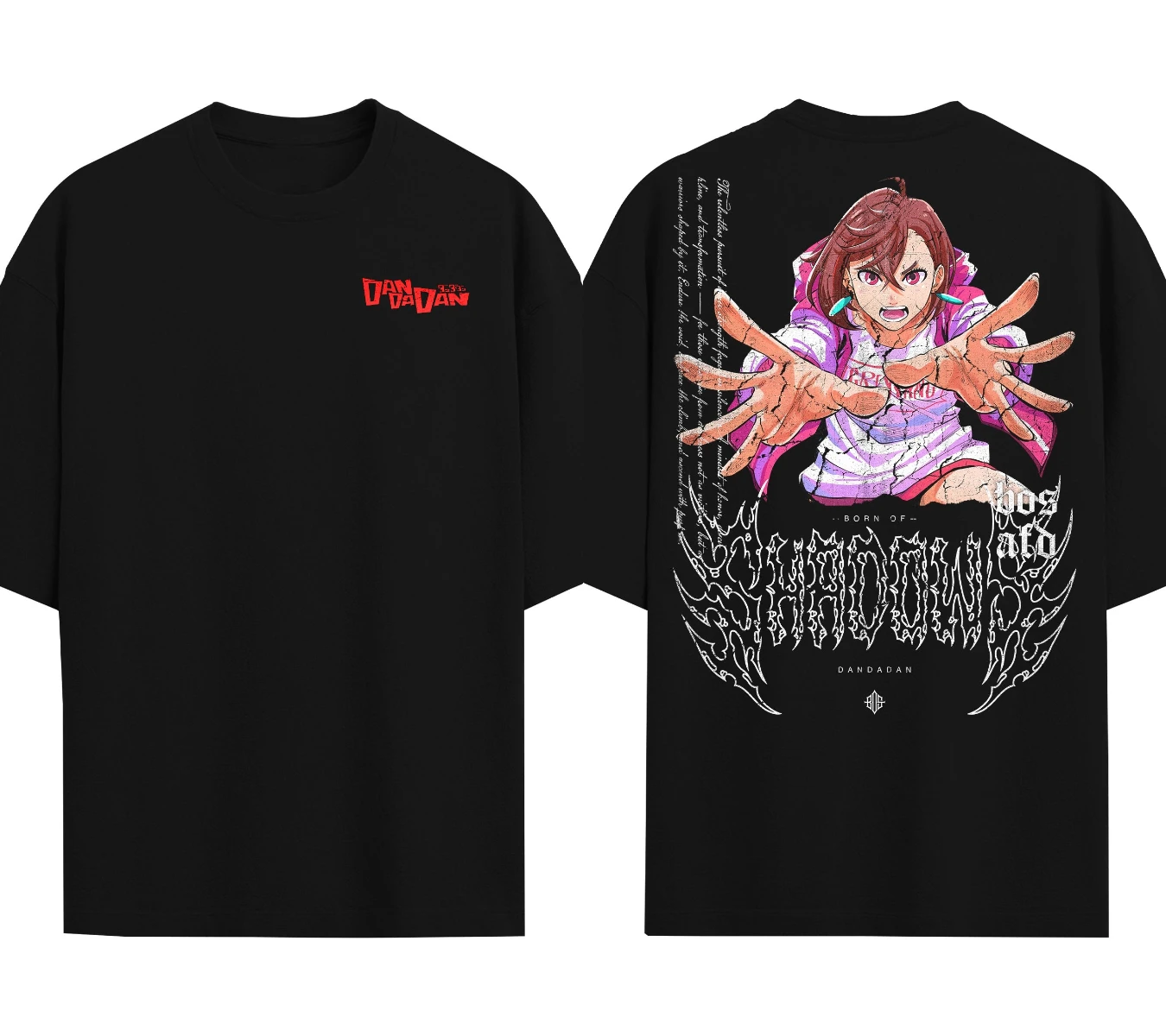 

Футболка Dandadan Season 2, женская и мужская футболка с рисунком аниме, манга, сглаза, уличная одежда, хлопковая одежда высокого качества, женская и мужская одежда
