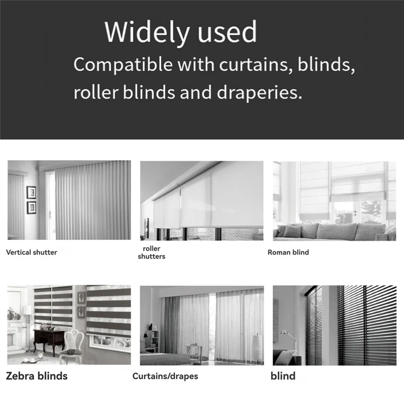 ELECT-Tuya Wifi Smart Motor For Roller Blinds Electric Chain Shade Shutter Drive RF Remote Kit Smart App Via Alexa/Google US Plu